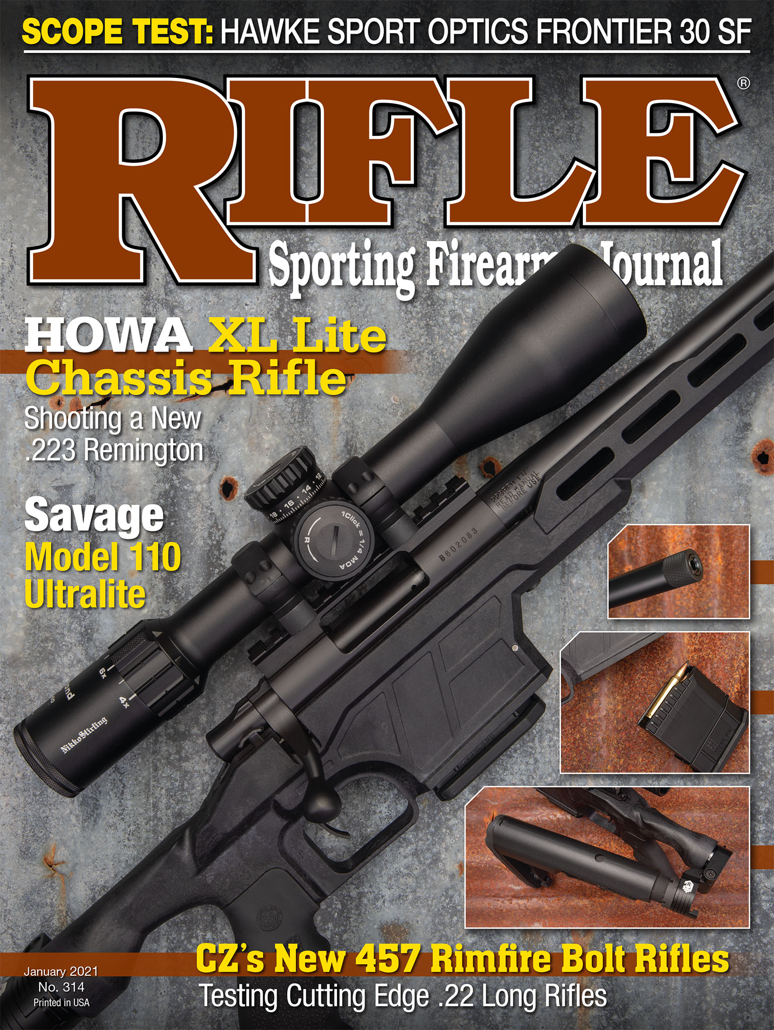 Cz S New 457 Rimfire Bolt Rifles Riflemagazine